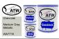 Preview: Chevrolet, Medium Gray Metallic, WA7719: 1L Lackdose + 1L Klarlack + 500ml Härter - Set, von ATW Autoteile West.